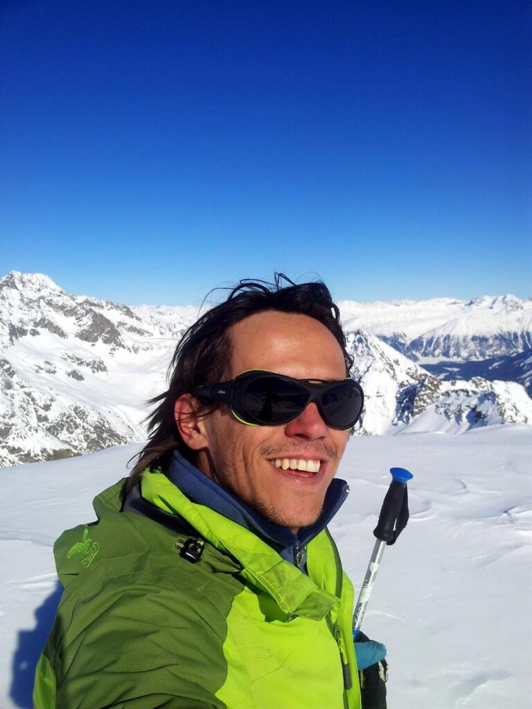 Ecco il consueto selfie di vetta Ecco il consueto selfie di vetta