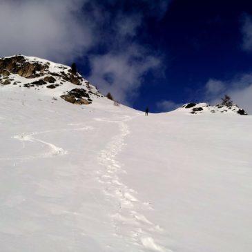 Scialpinismo e ciaspole sopra a Montgenevre