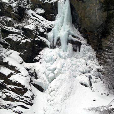 Cascate di ghiaccio di Lillaz e Loie