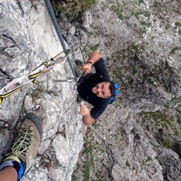 Ferrata “Maurizio” al Monte Alben