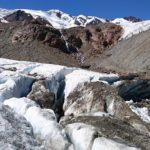 Ghiacciaio dei Forni - Rilievo dei mulini glaciali