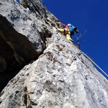 Ferrata “Rino Pisetta” al Picol Dain