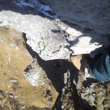 Ferrata Gamma 2 in solitaria