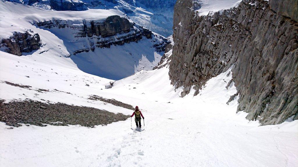 Si torna verso il primo pianone. Tra breve ci daremo allo scivolo!