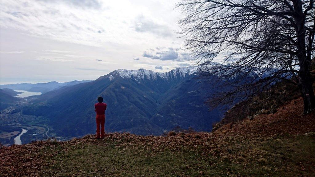 ultimo sguardo prima di proseguire verso la cima del Monte Fajè