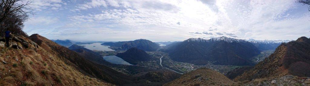 panorama 360 del fondo valle: davvero superlativo