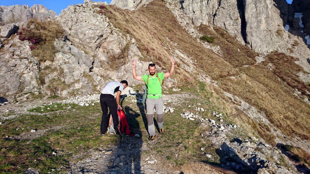 Arriviamo al Rosalba alle 19. Ultimi festeggiamenti e poi via