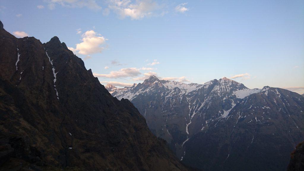 Vista dal rifugio Coca del Recastello e del Cimone