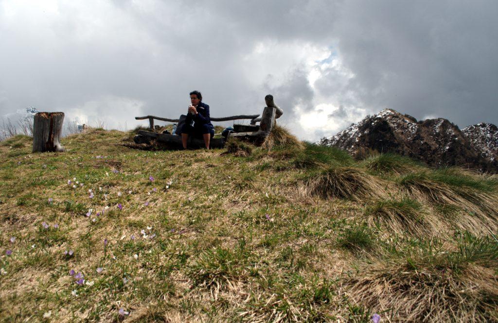 pranzo al sacco sul Pizzo d&#039;Alben