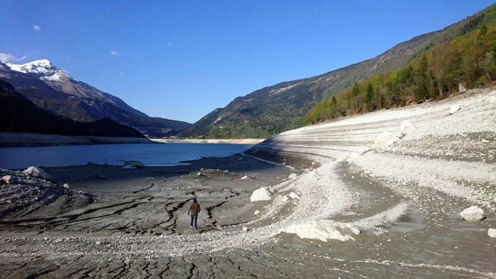 Mi faccio 4 passi sul fondo del lago di Molveno