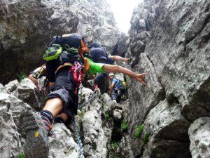 Ferrata allo Zucco Pesciola