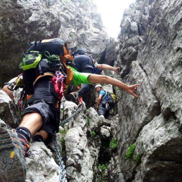 Ferrata allo Zucco Pesciola