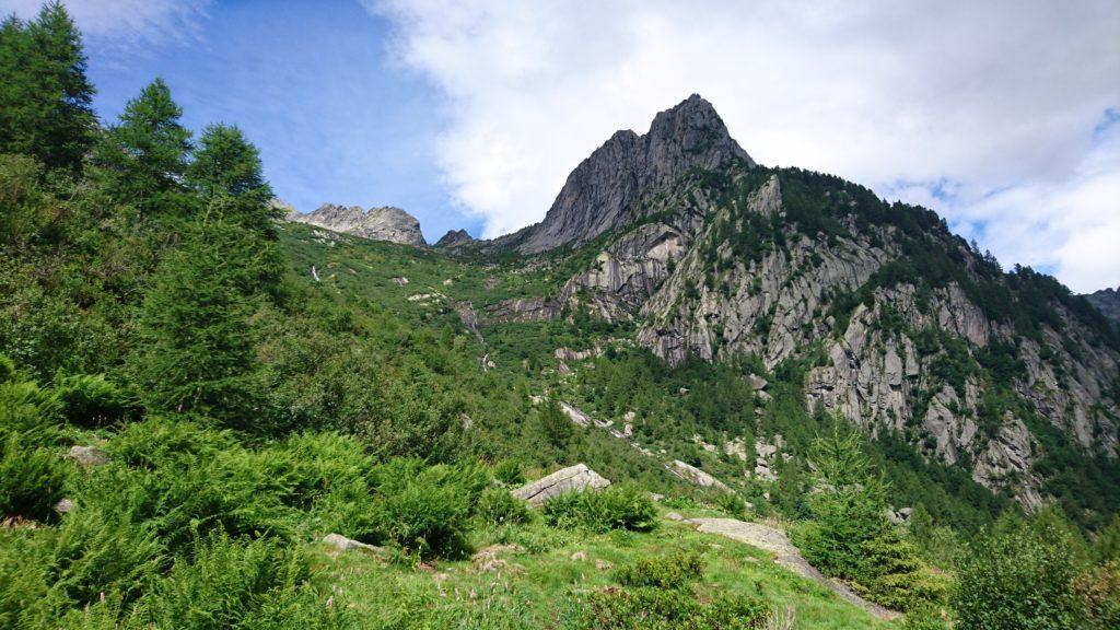 E qui..si guarda verso il nulla. Verso il percorso sbagliato. Verso dove vi auguro di non andare. Quindi...non andateci!! O almeno non a questa altitudine!! :P