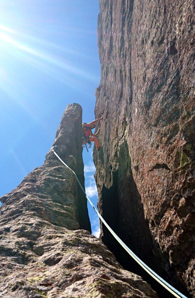 Eccomi nel momento topico dell'attraversamento