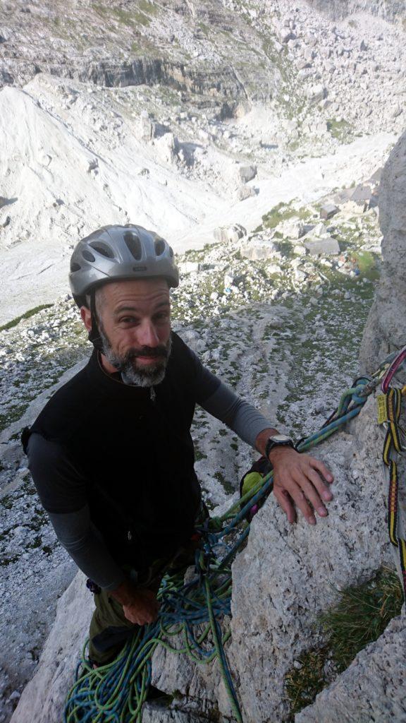 Samu ancora un po&#039; addormentato ma già bello provato dal primo tiro di VI-