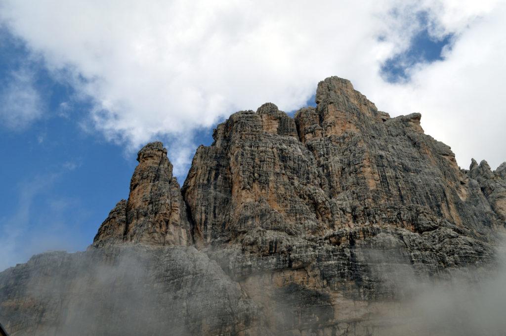 sabato le nuvole restano basse: lo spigolo Gasperi lo faremo un&#039;altra volta