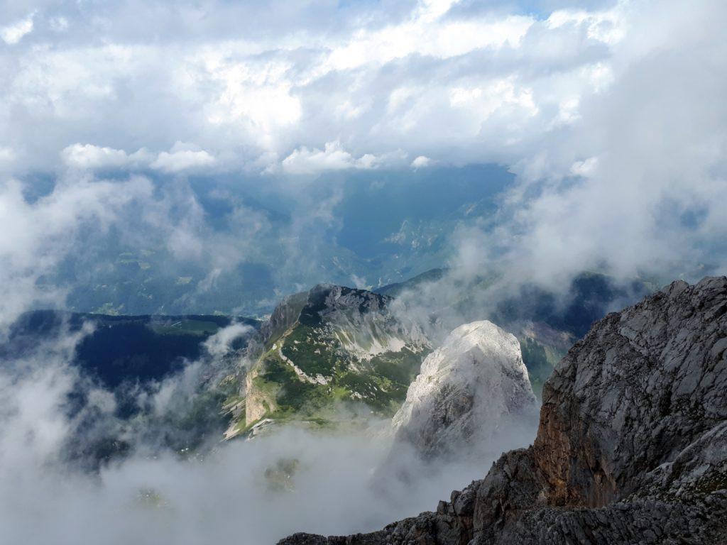 Bella vista in direzione della malga Movlina dalla nostra privilegiata postazione