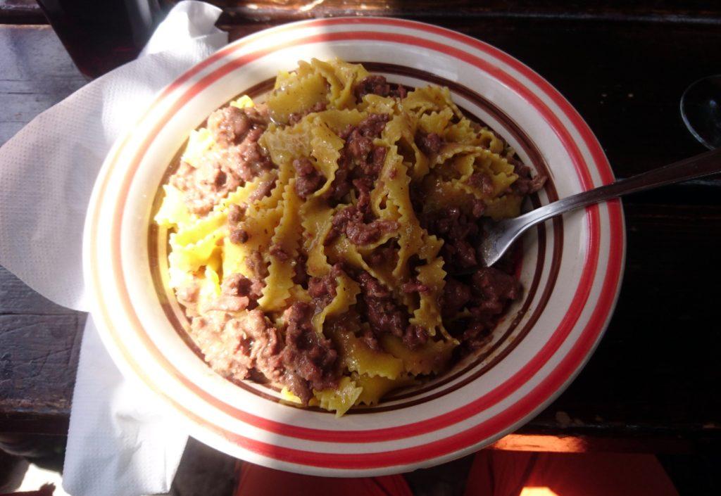 l&#039;abbondanza delle porzioni...