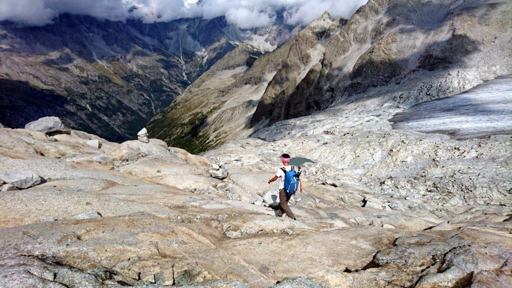discesa dal Passo Lobbia Alta: l&#039;abbiamo già detto che i colori qui sono meravigliosi?!