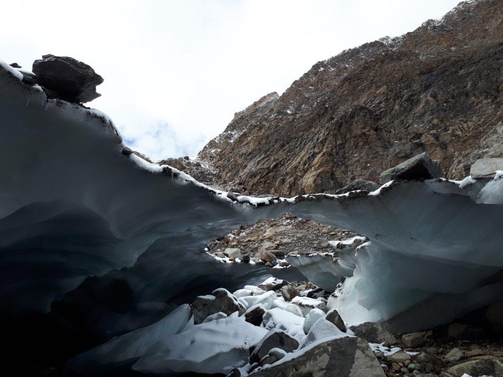 spettacolo naturale dello scioglimento