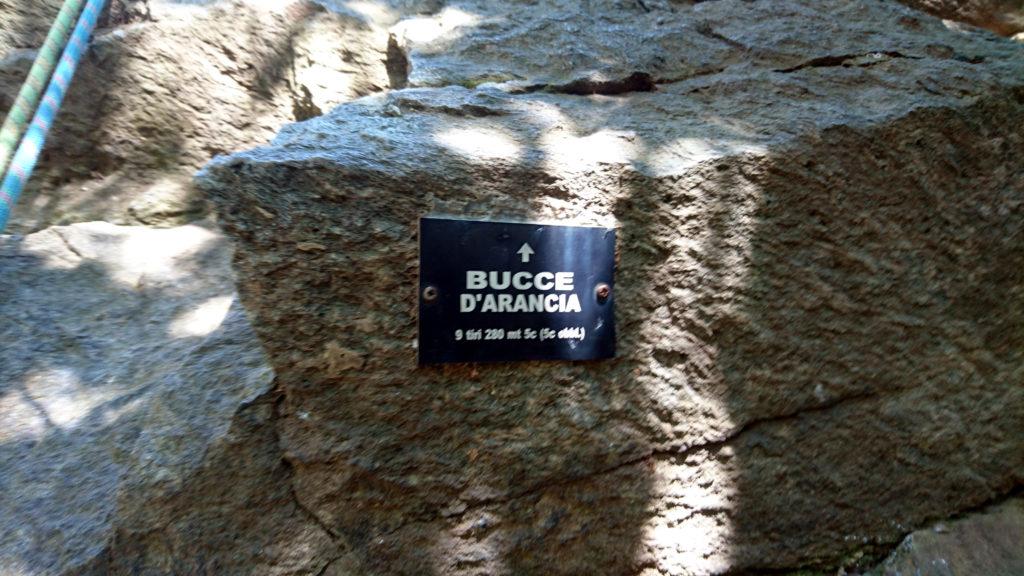 Così scendiamo e a questo punto, Bucce d&#039;arancia si è liberata. Quindi partiamo su quella, con l&#039;idea di chiuderla nonostante l&#039;ora tarda