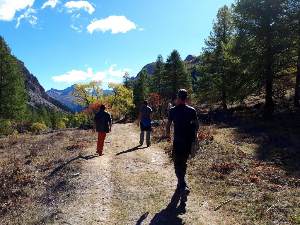 ancora un po' di colori autunnali in valle Stretta