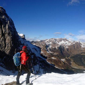 Versante Nord orobico: quasi-cima del Fop da Valcanale