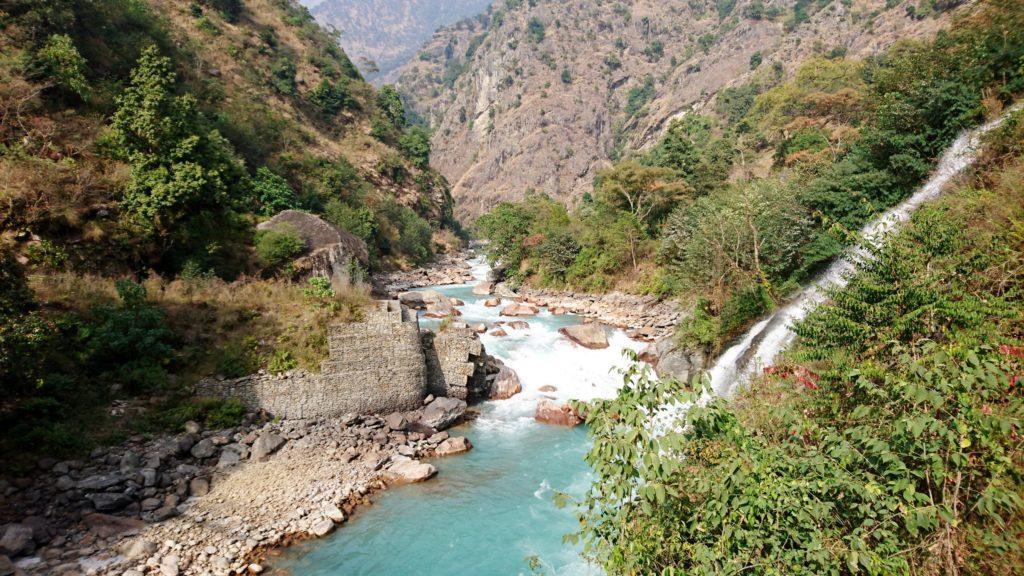 qui il fiume regala bellissimi scorci