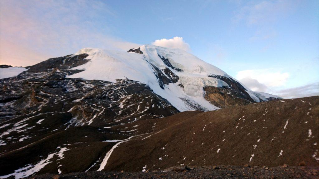 la Cima di Thorong La, che sembra (ed è!) così vicina