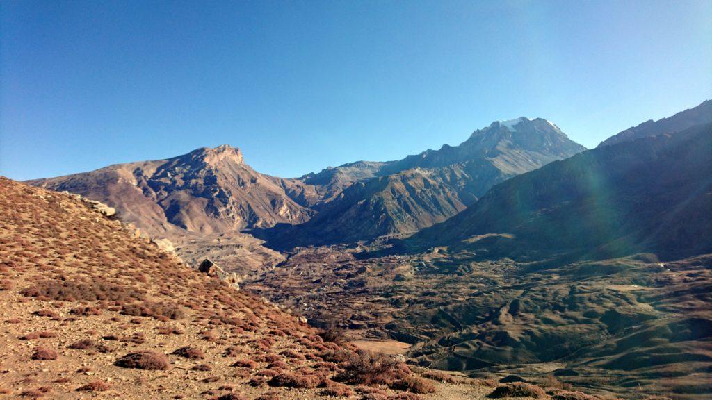 guardando verso Kagbeni, Lower Mustang