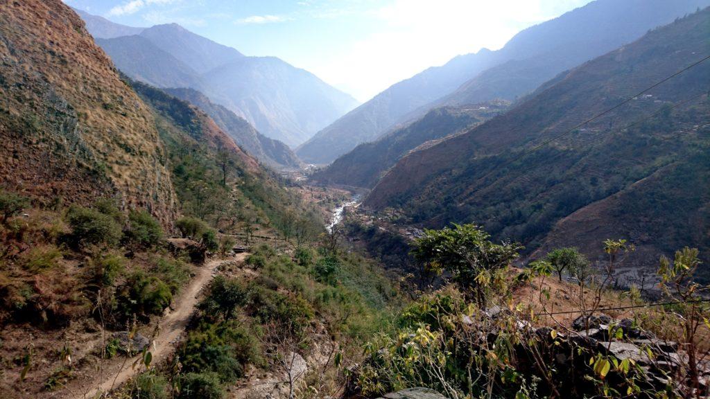 la valle del Kali Gandaki
