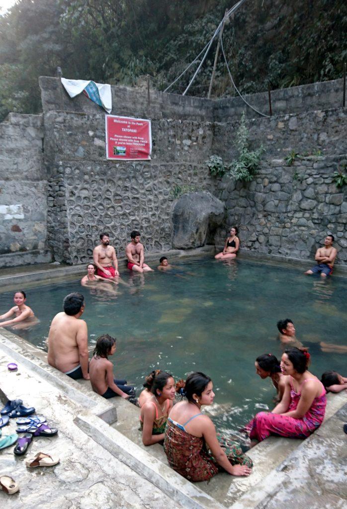 hot springs a Kalopani