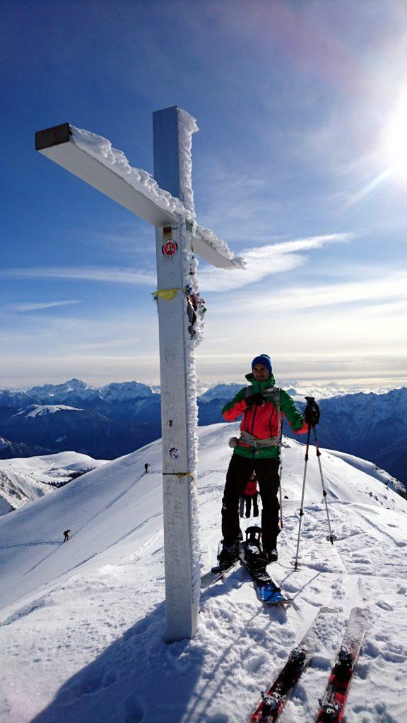 il Galletto con la croce della cima Piazzotti