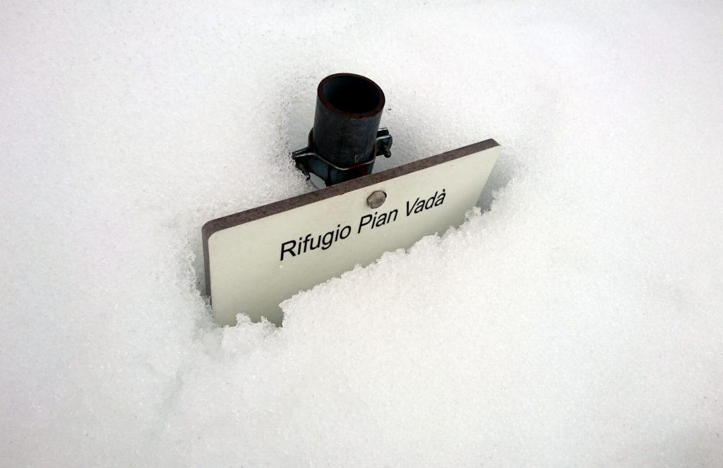 questo dà un&#039;idea della quantità di neve ancora presente