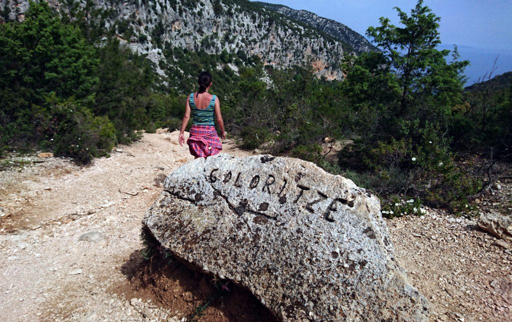 Cala Goloritzè: il sentiero che parte da Su Porteddu