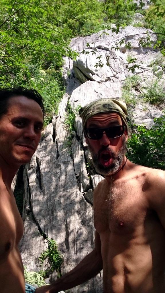 Io e Samu di fronte all&#039;attacco della via