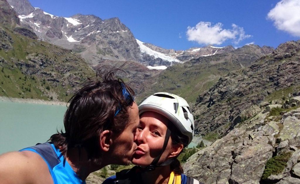 durante questa via ci prenderemo innumerevoli pause: d&#039;altronde si sta benissimo e abbiamo tutto il pomeriggio per goderci l&#039;arrampicata