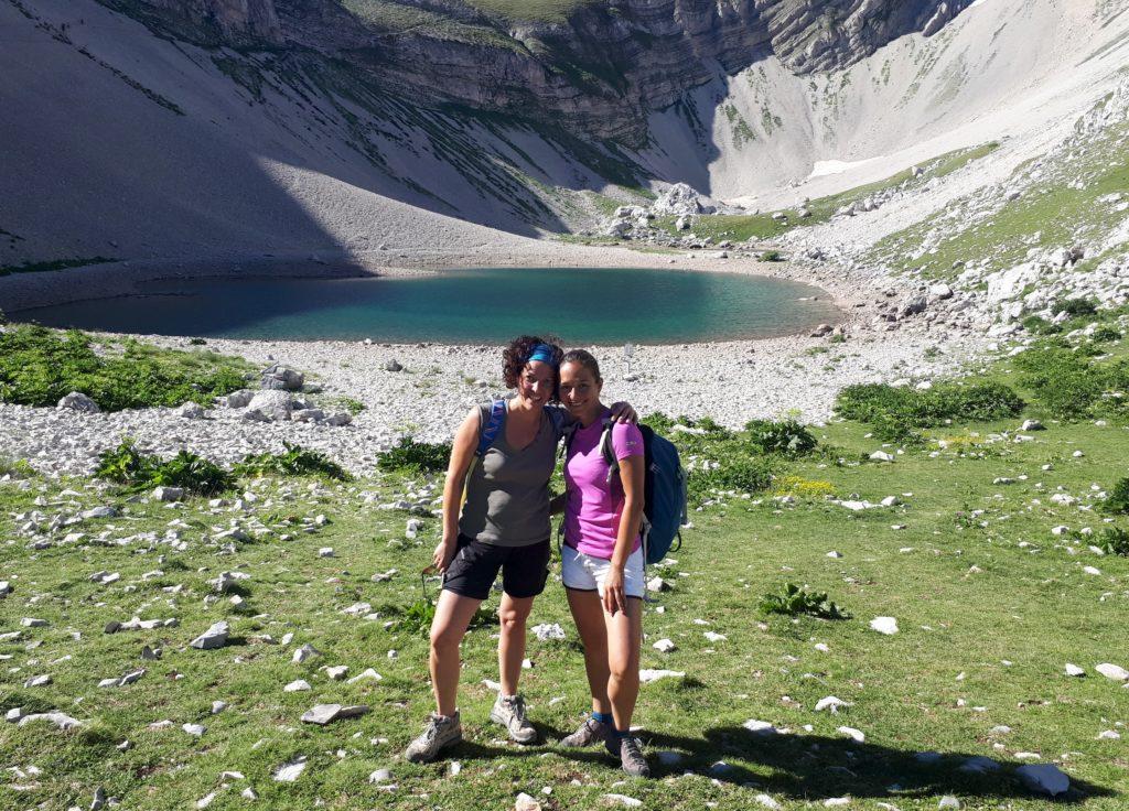 Erica e Simo ai Laghi di Pilato