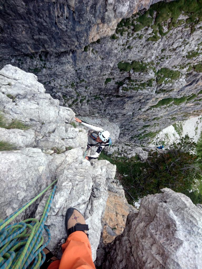 Erica sugli ultimi passi del tiro chiave