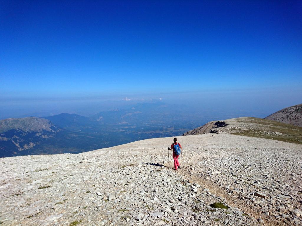 si ridiscende... in fretta, prima che le nuvole coprano il cielo