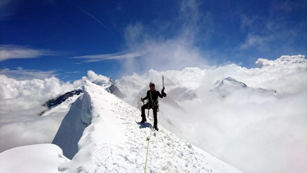 Gab e lo splendido panorama di vetta