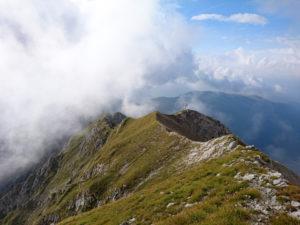 Quando le nuvole si scansano un po' regalano una vista mozzafiato