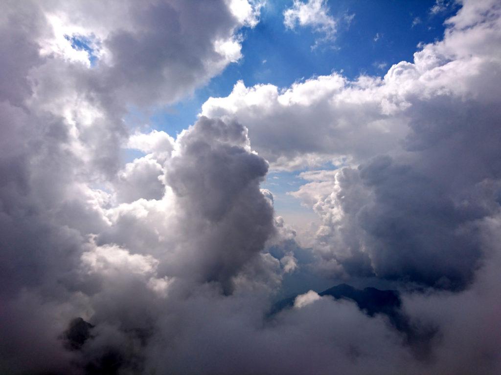 bello scorcio del cielo accanto a noi