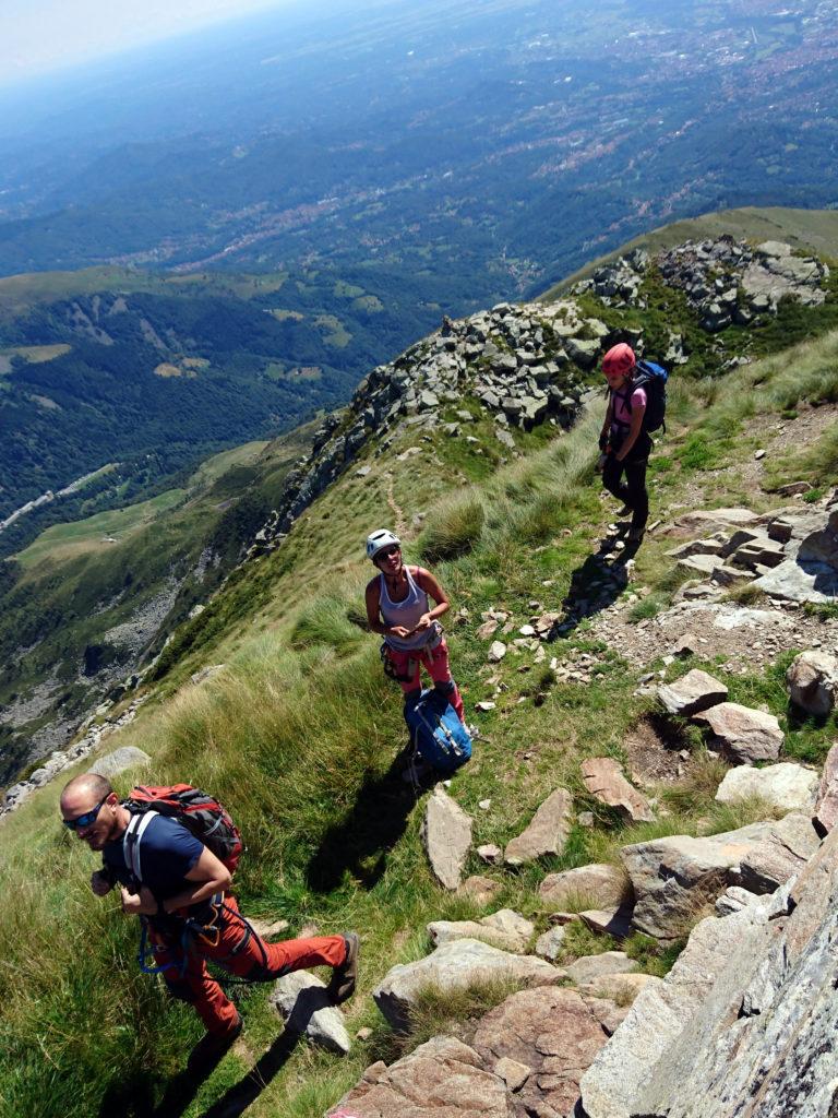 dalla croce posta sull'anticima