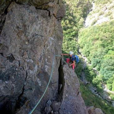 Nuova via Andrea e Paolo alla Rocca du Fò. Perchè la Liguria ha un valore aggiunto: il mare (e la fügassa!)