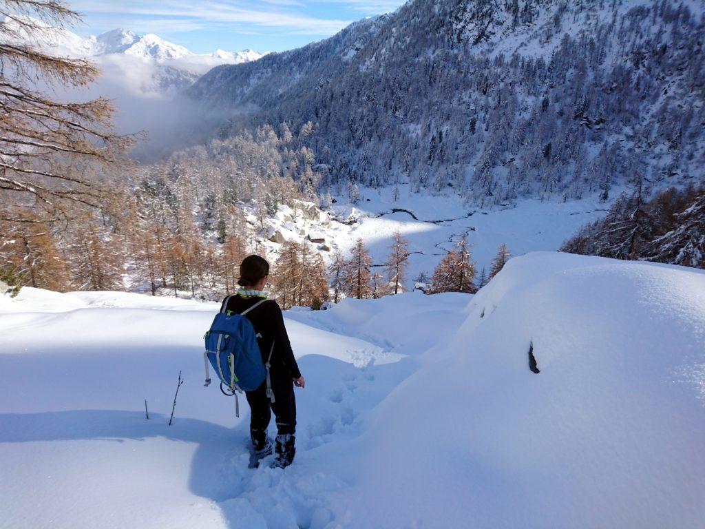 si scende: seguendo la nostra traccia