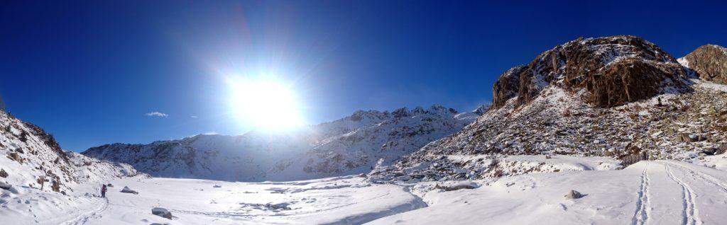 panorama 360° sul lago di Cornisello