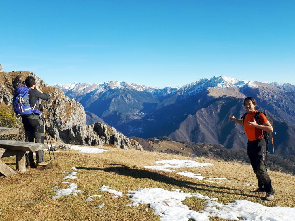 il Menna troneggia davanti a noi