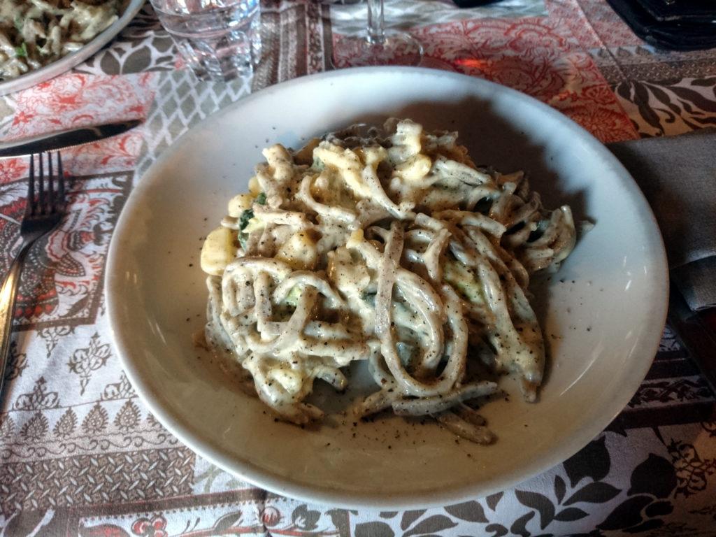 ...e un&#039;abbondante dose di pizzoccheri!