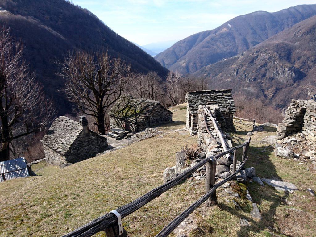 uno sguardo verso valle